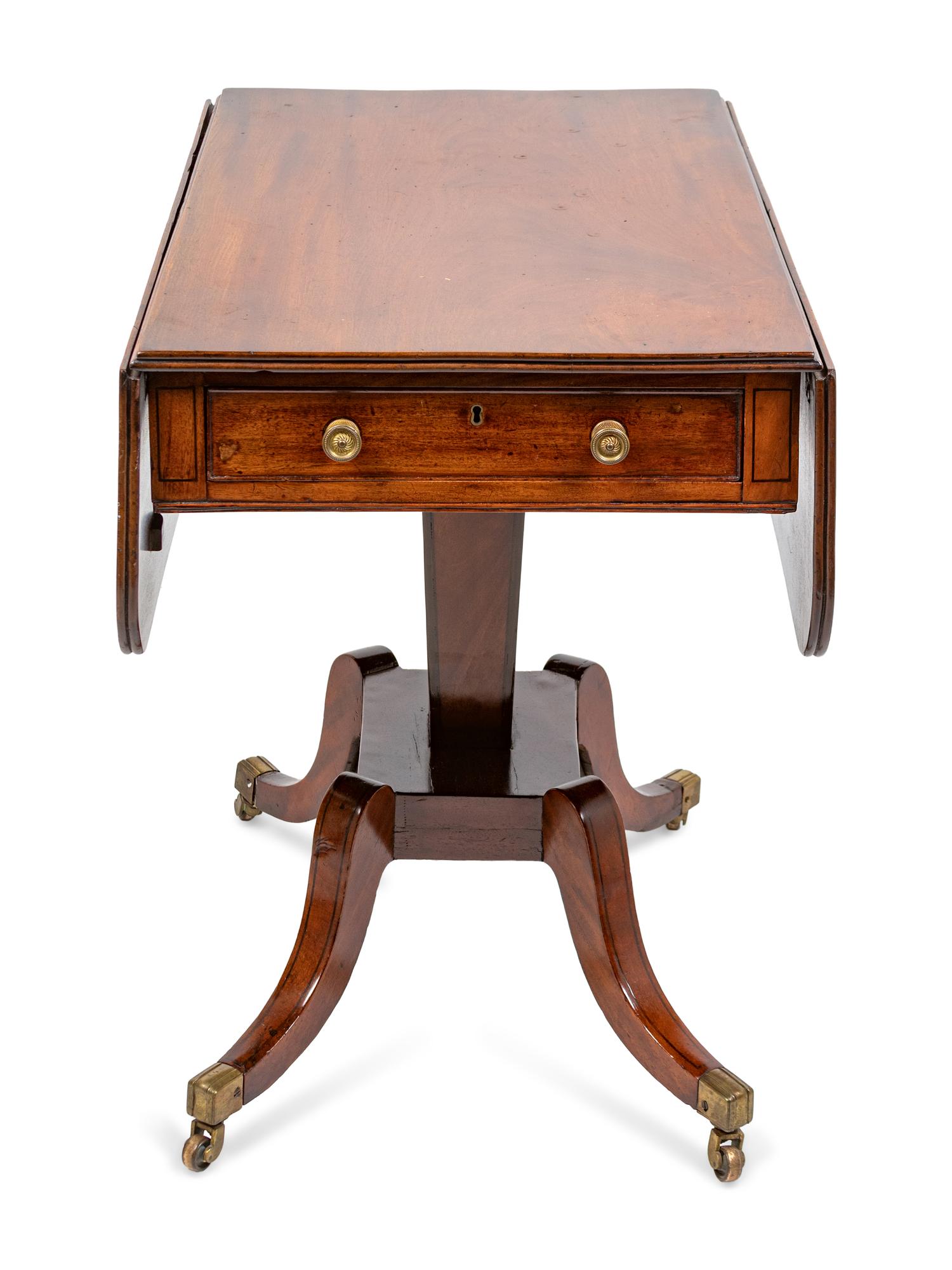 A Regency Mahogany Pembroke Table