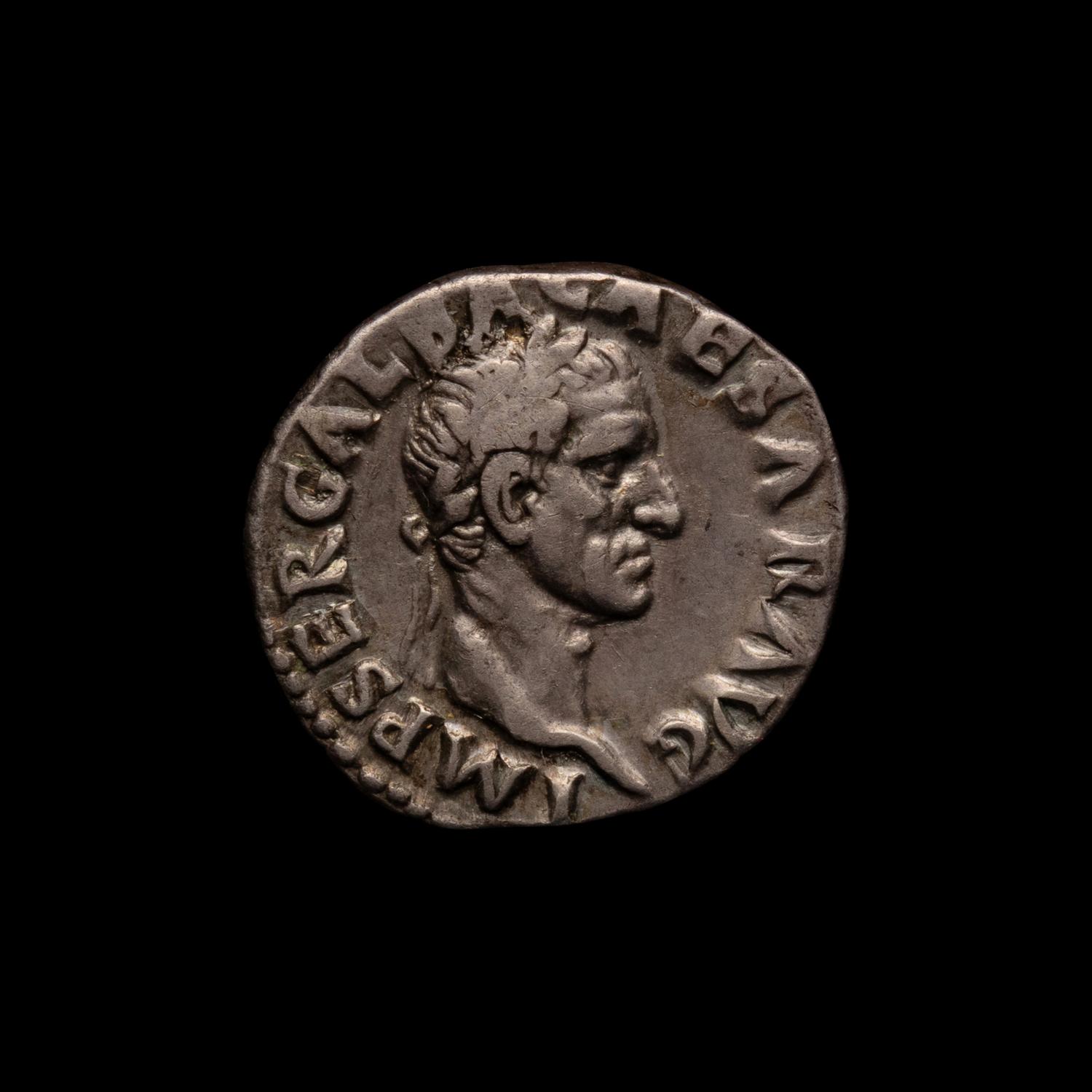 [ANCIENTS] ROMAN EMPIRE. Galba (68-69 AD). Ar Denarius (3.5g, 17mm)