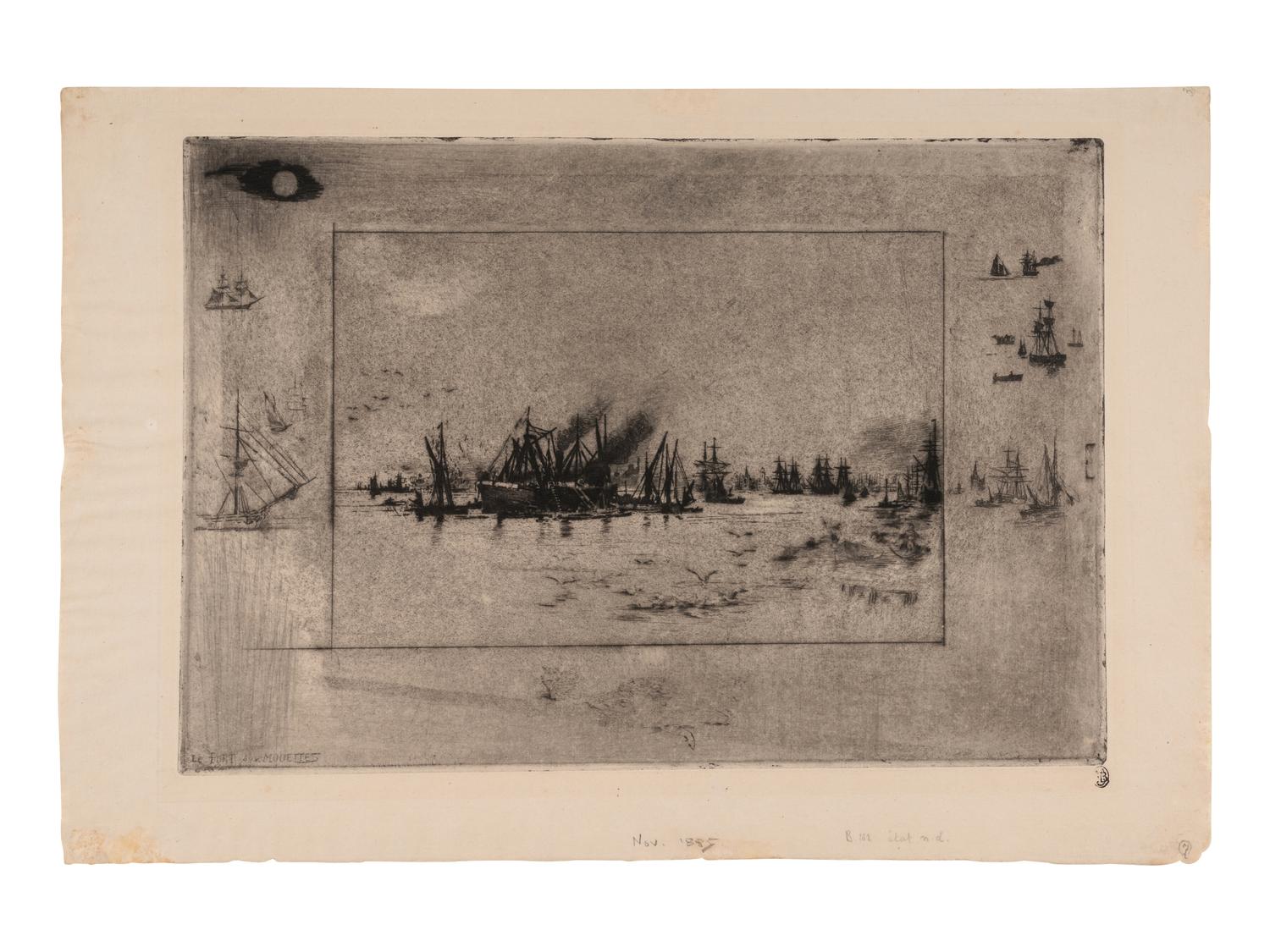 Les Esprits des Villes-Mortes and Le Port aux Mouettes (two works), 1886