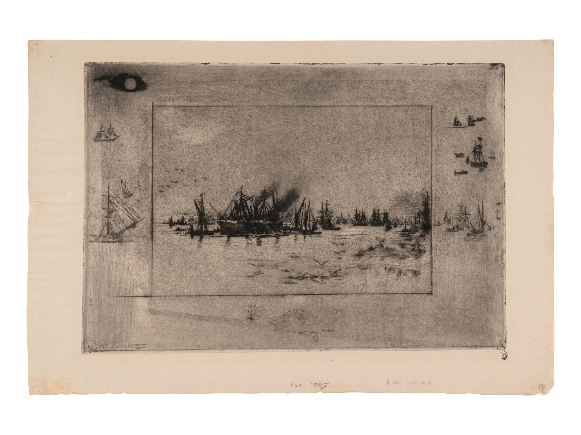 Les Esprits des Villes-Mortes and Le Port aux Mouettes (two works), 1886