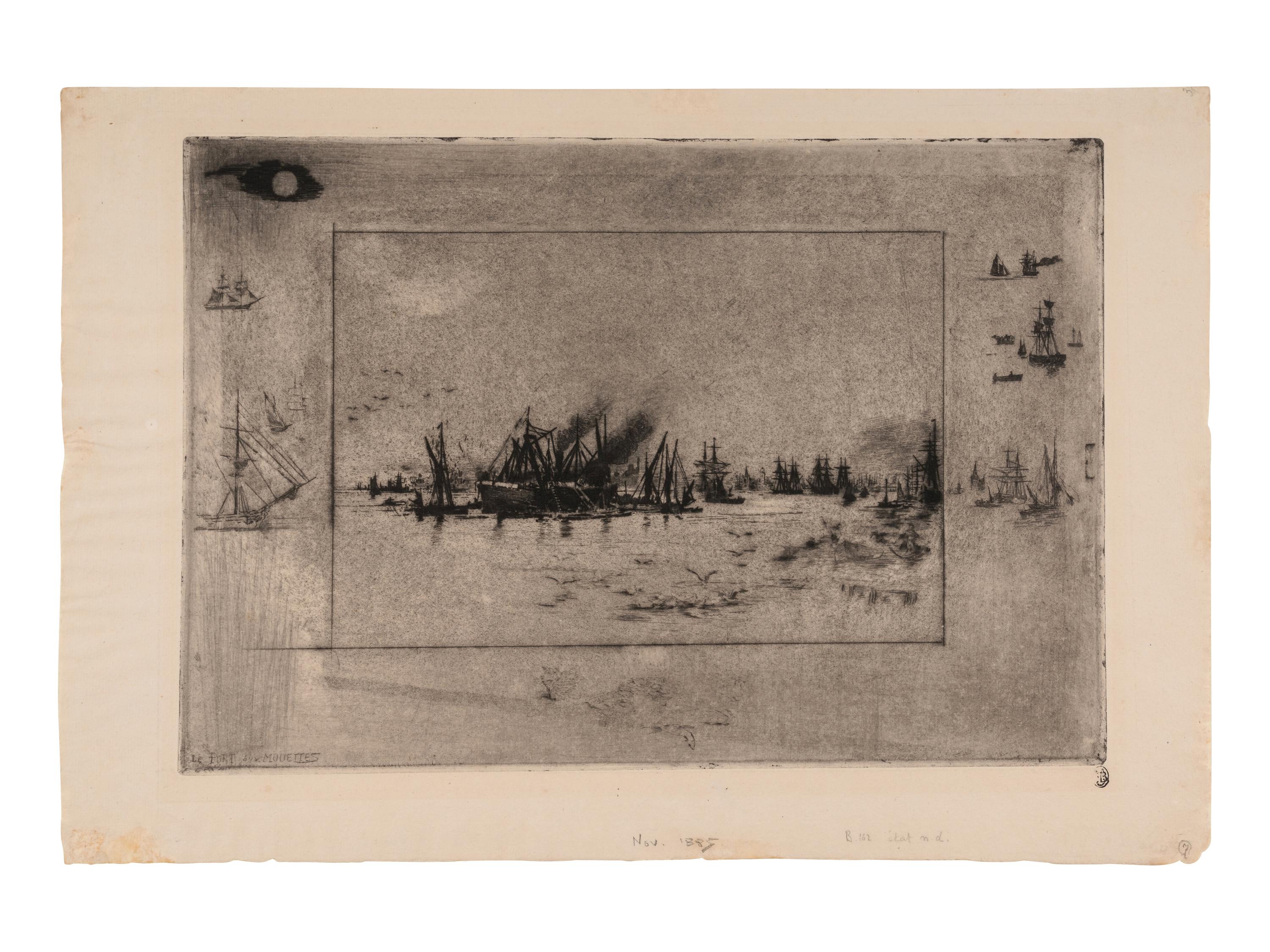 Les Esprits des Villes-Mortes and Le Port aux Mouettes (two works), 1886