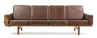 A Model No. 236 Sofa, Hans Wegner Height 29 x width 95 x depth 32 inches,