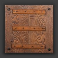 Three Paint Decorated Game Boards