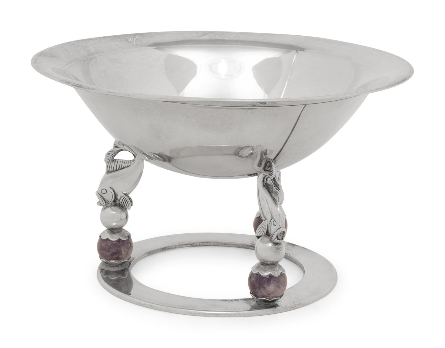 An American Silver Compote