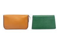 Louis Vuitton Epi Leather and Loewe Clutches
