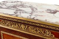 A Louis XVI Style Gilt Bronze Mounted Kingwood and Rosewood Cabinet