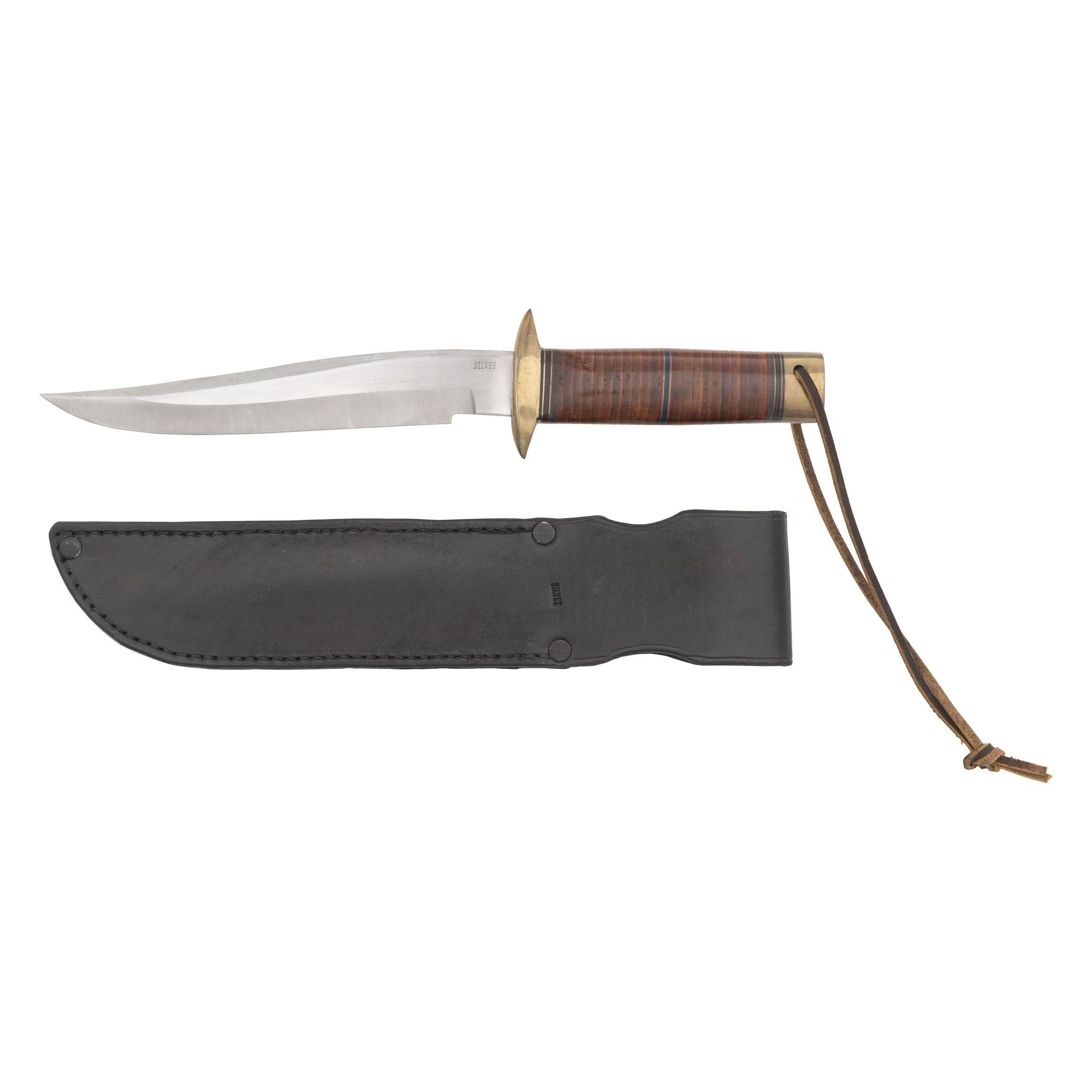 Michael Silvey Made Replica Vietnam SOG Recon Knife & Scabbard