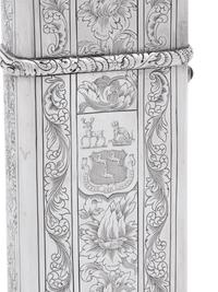 A Belgian Silver Nécessaire