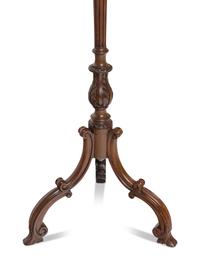 A George III Mahogany Candle Stand