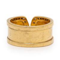 Yellow Gold and Diamond Ring