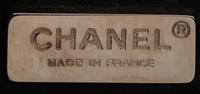 Chanel, Flap Clutch in Quilted Black Satin