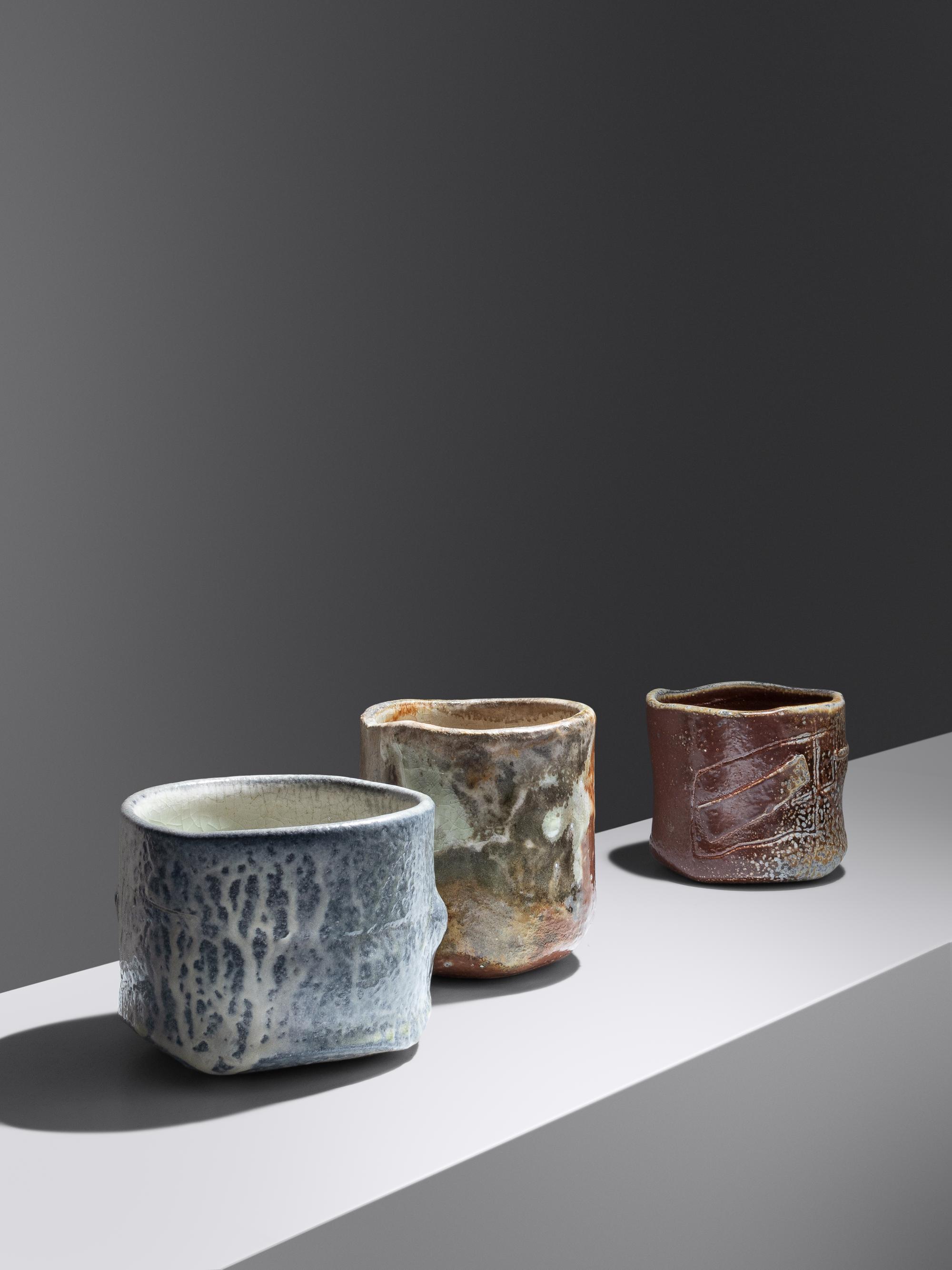 Three Tea Bowls