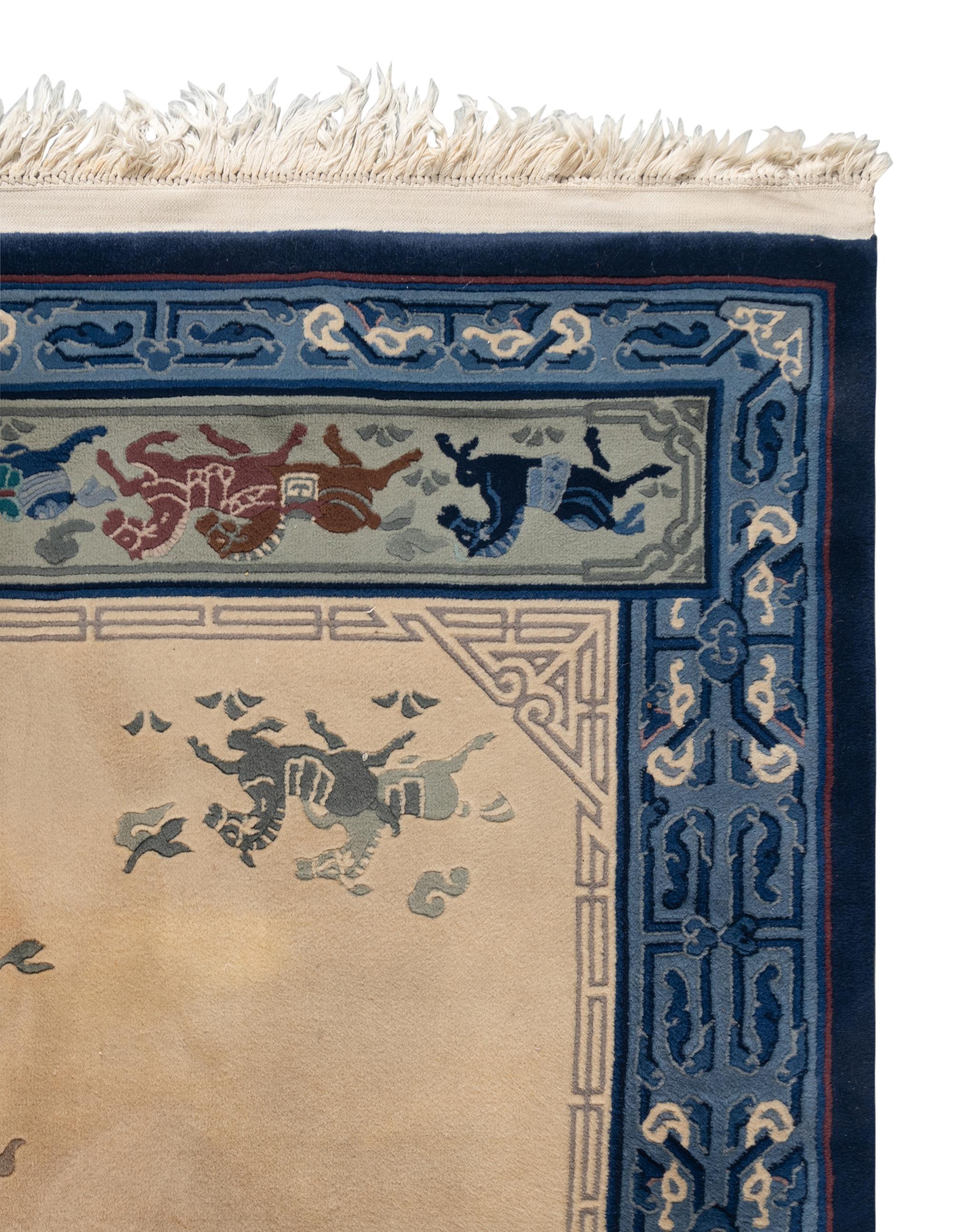 A Chinese Wool Rug