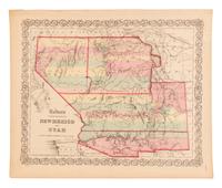 [AMERICANA - MAPS]. A group of 5 engraved maps of the American West, comprising: