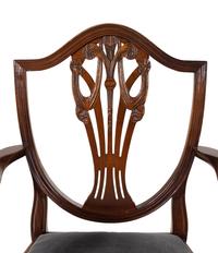 A Pair of George III Style Armchairs