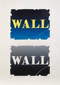 Robert Indiana, (American, b. 1928), Wall: Four Stones I - ONE, 1990