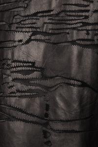 Ralph Rucci Laser Cut Leather Jacket