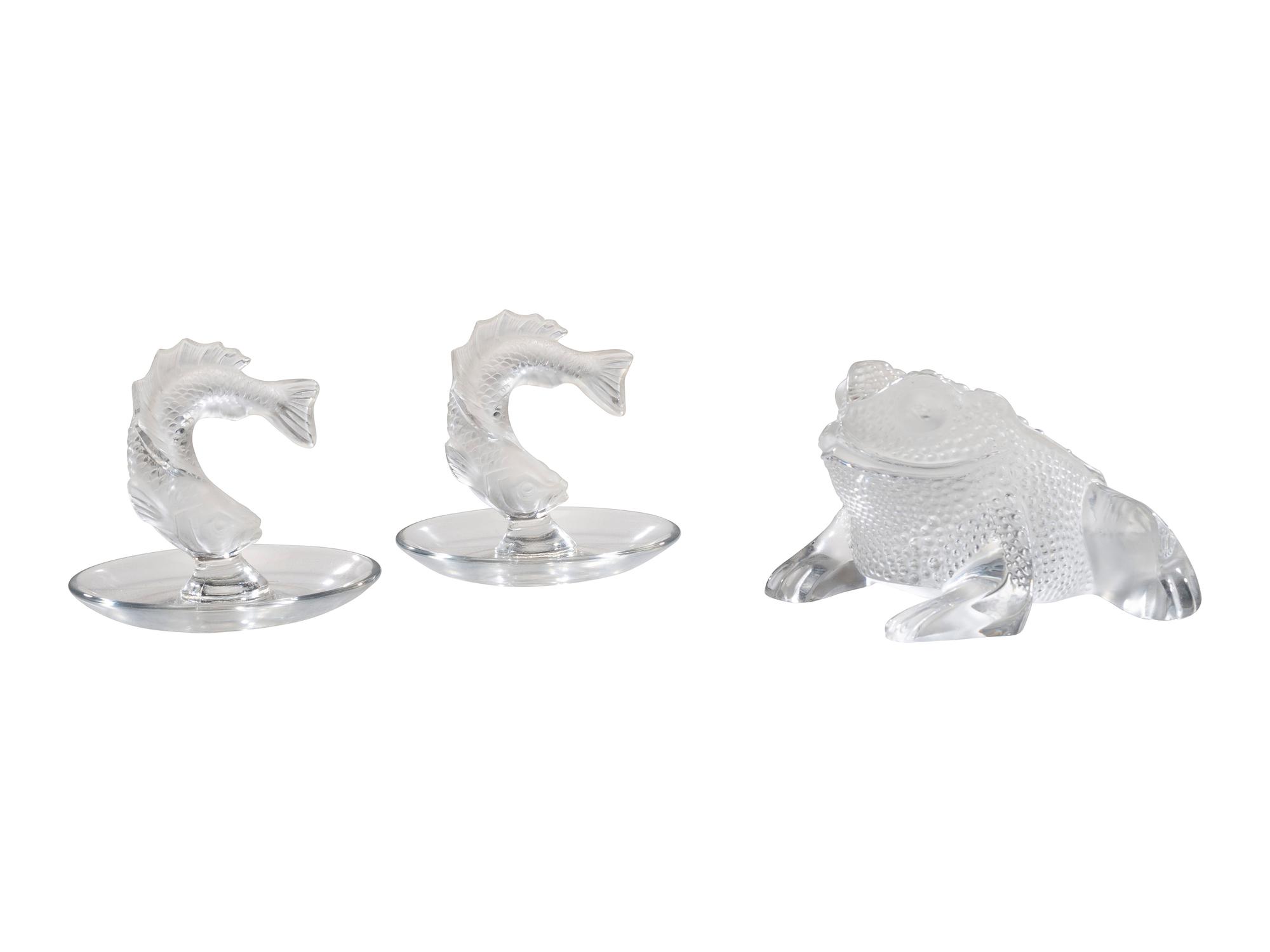 Three Lalique Articles