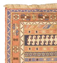 A Soumak Wool Rug