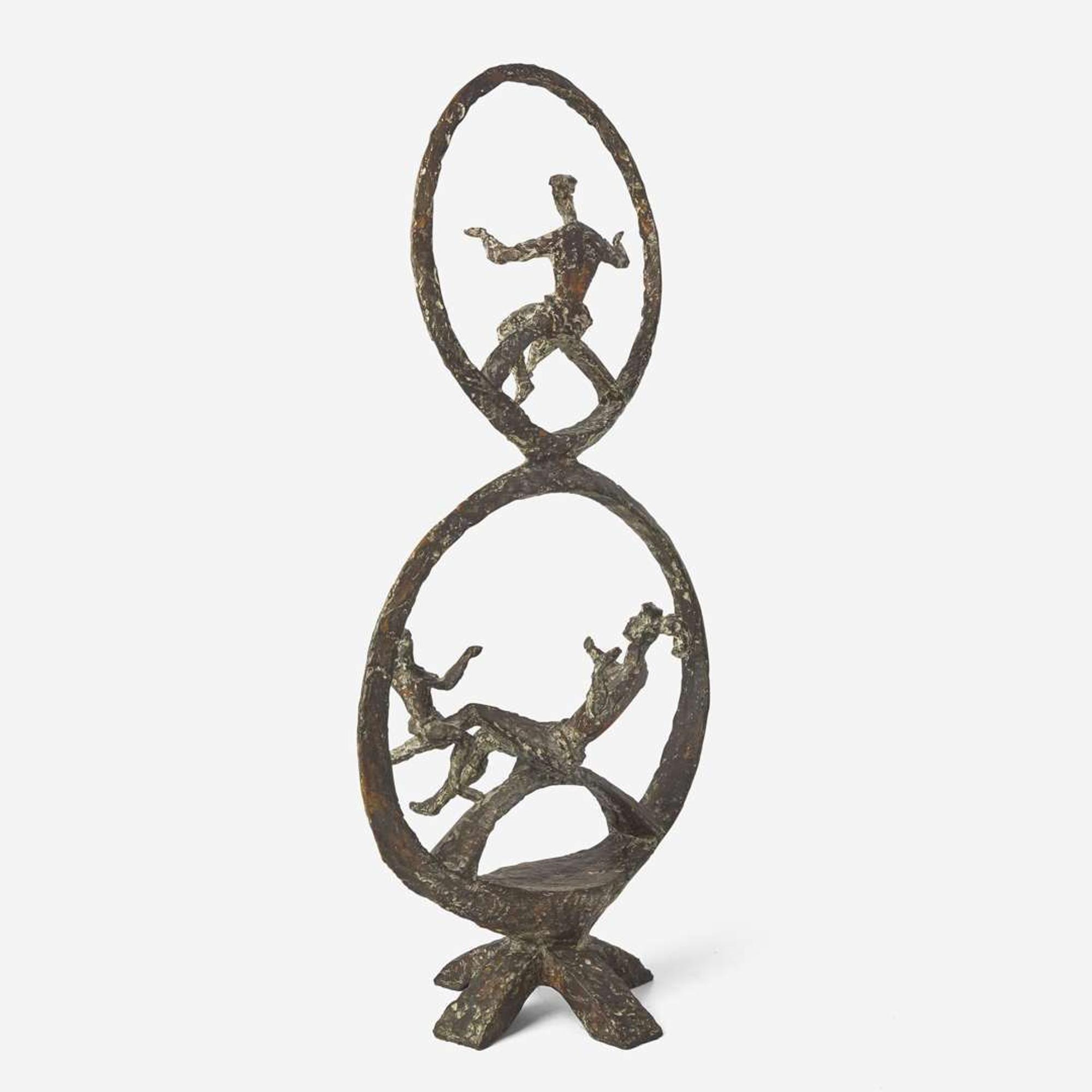 Chaim Gross (American, 1904-1991) Acrobats