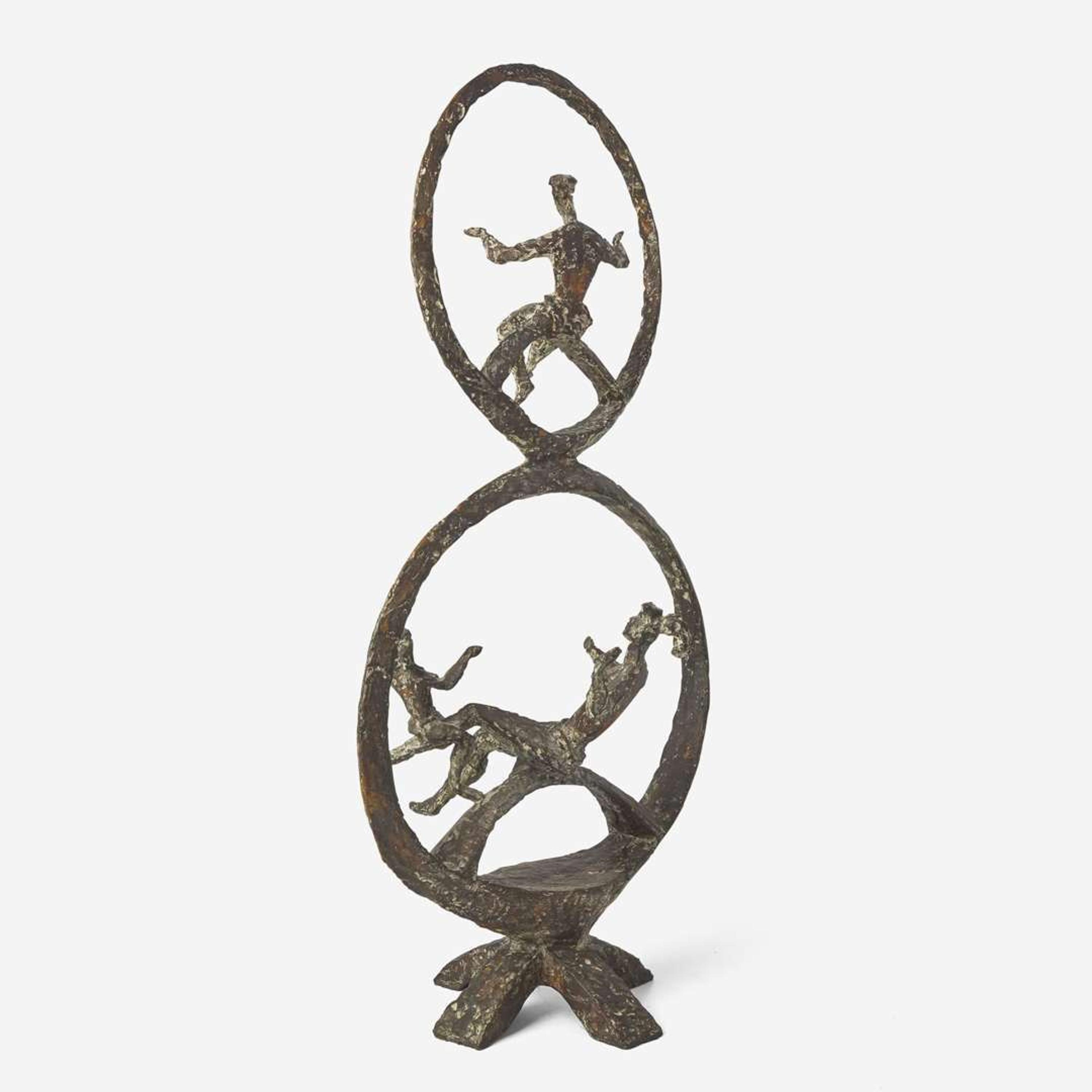 Chaim Gross (American, 1904-1991) Acrobats