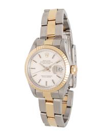 ROLEX, REF. 69173 STAINLESS STEEL AND 18K YELLOW GOLD 'LADY DATEJUST' WATCH