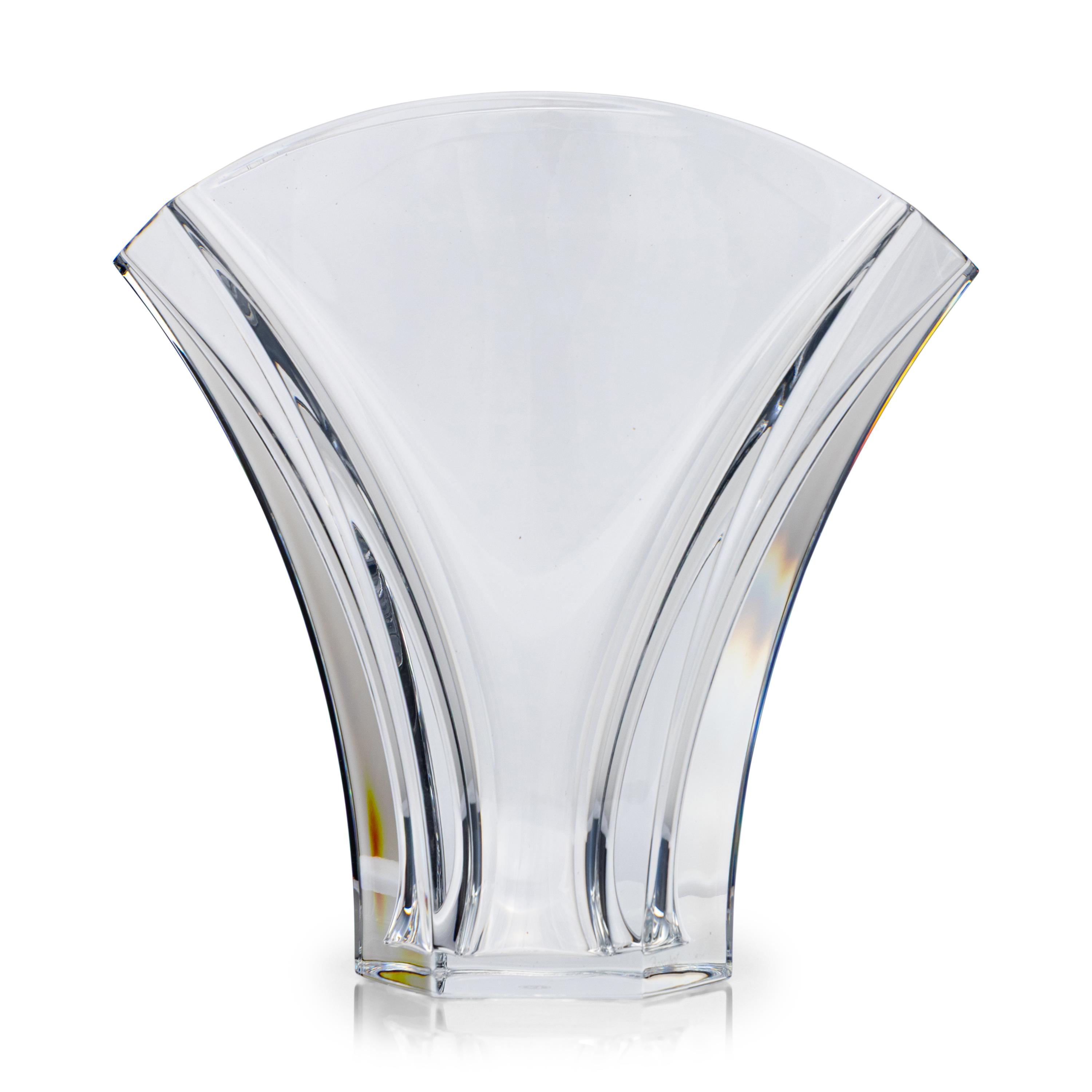A Baccarat Glass Vase