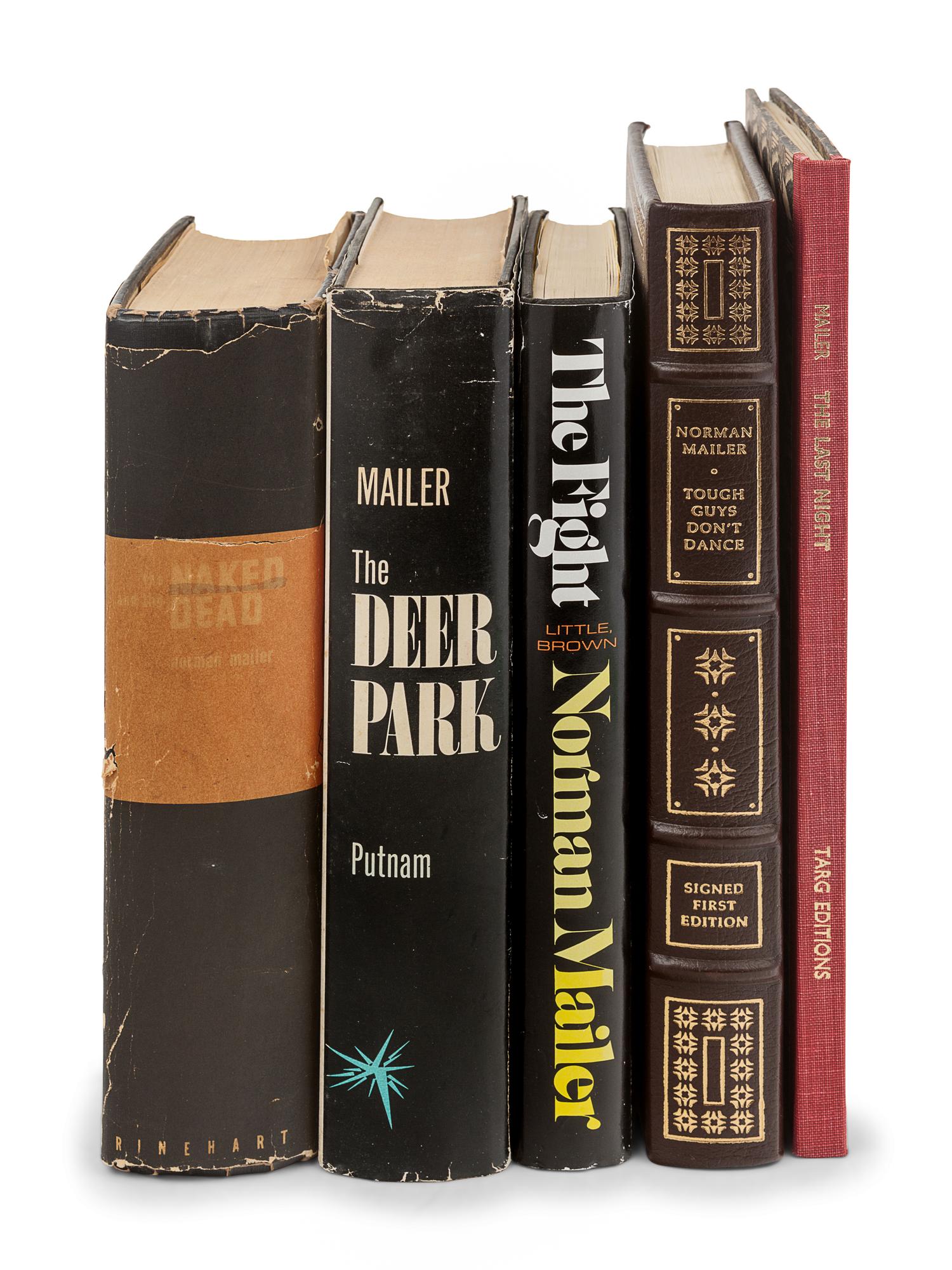 [MAILER, Norman (1923-2007)]. A group of 5 FIRST EDITIONS, comprising: