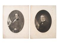 [1888 and 1892 ELECTION]. A group of ephemera related from the 1888 presidential campaigns of Benjamin Harrison and Grover Cleveland, comprising:
