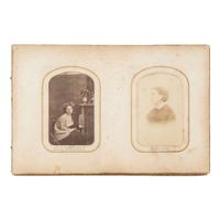 [Civil War] Carte de Visite Albums of Soldiers and Civilians incl. a Photographer with His Camera