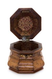 An English Tea Caddy Height 4 3/4 inches. — 19TH CENTURY