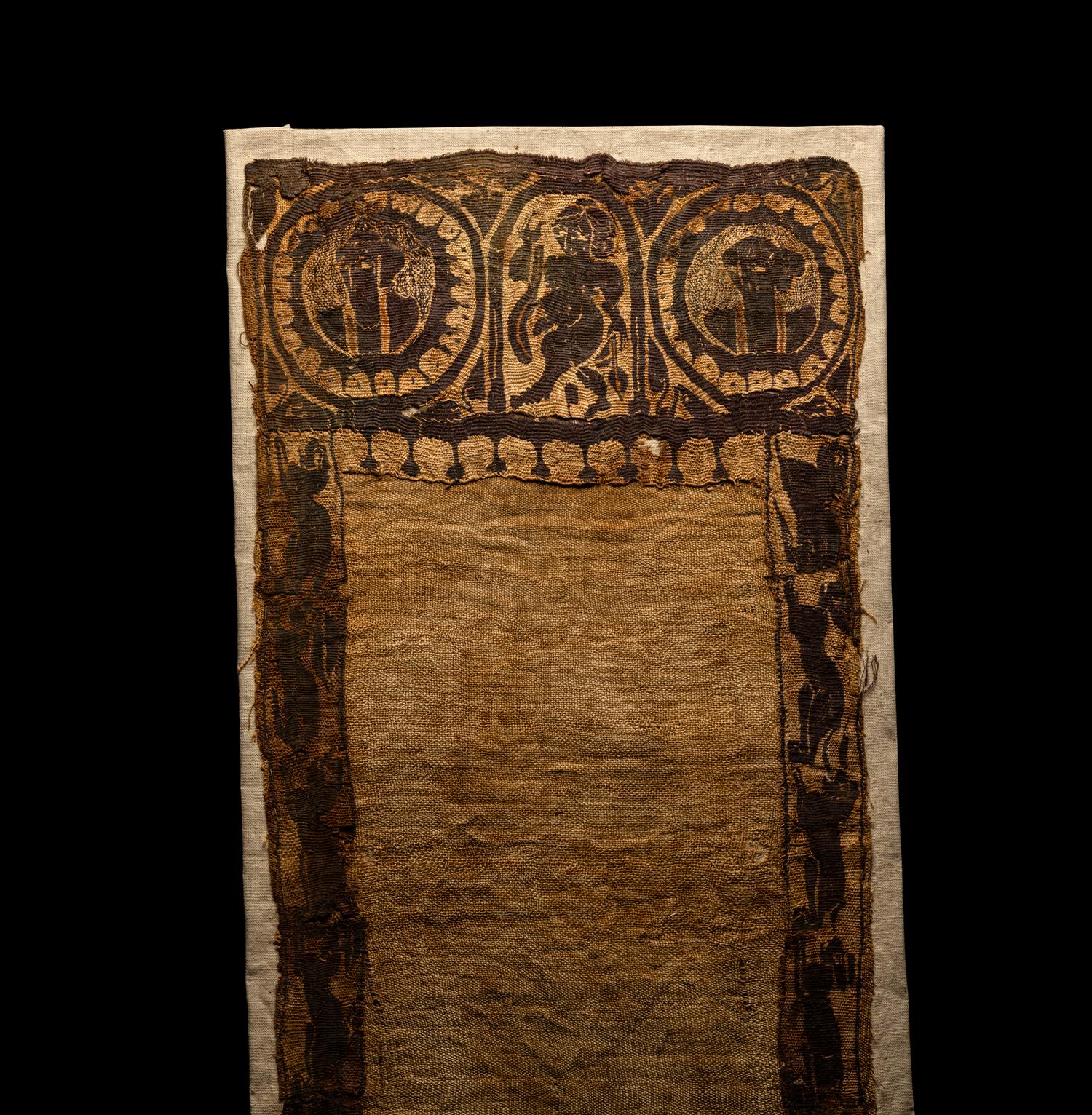 A Coptic Linen and Wool Textile Fragment