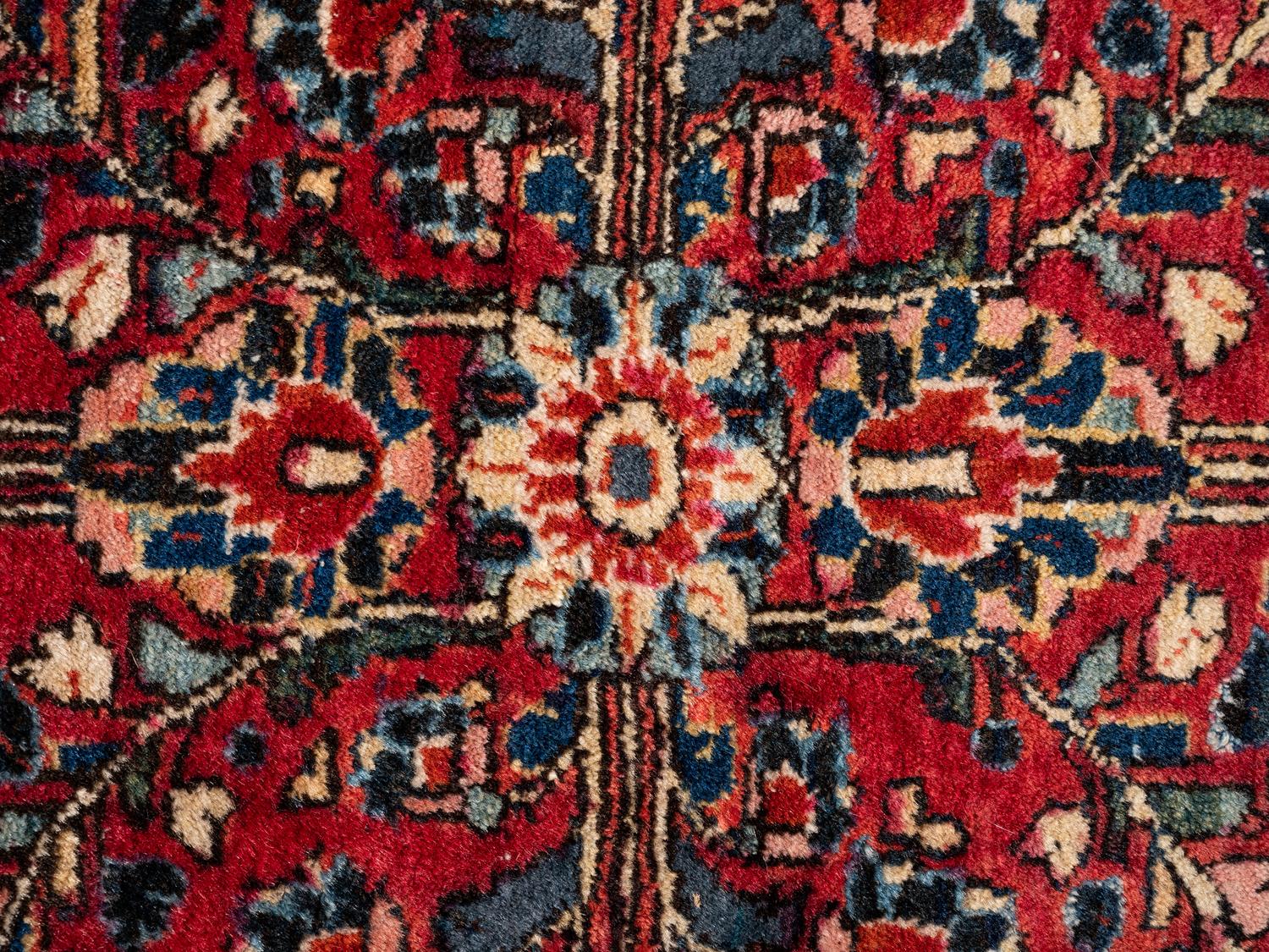 A Sarouk Wool Rug