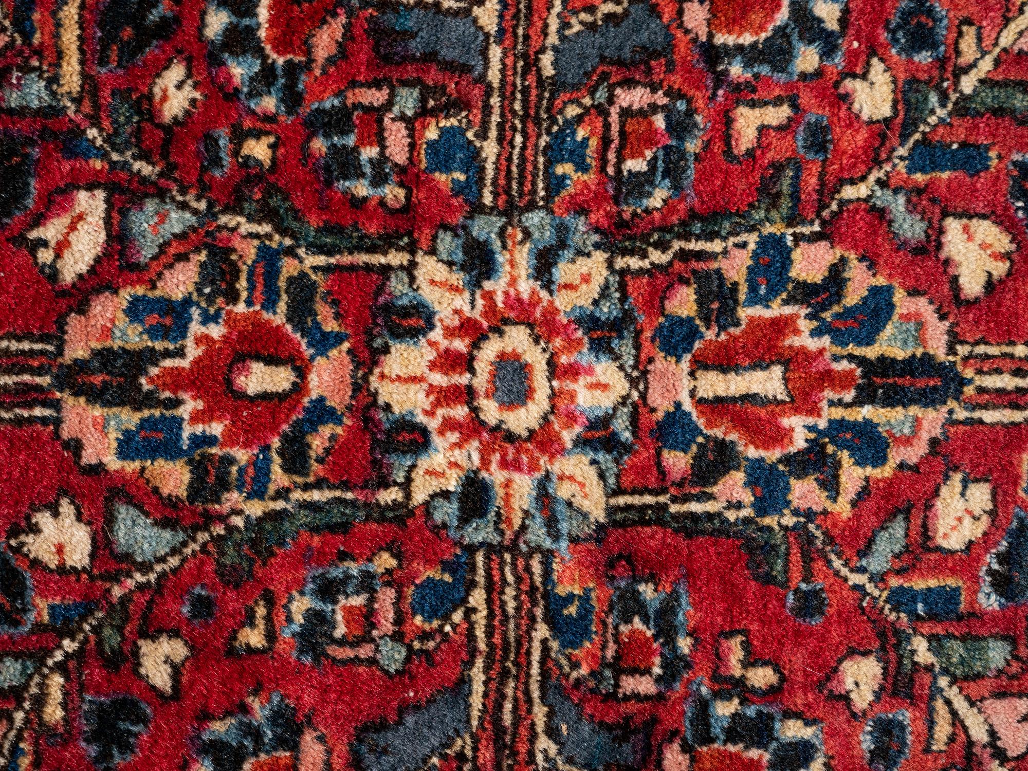 A Sarouk Wool Rug