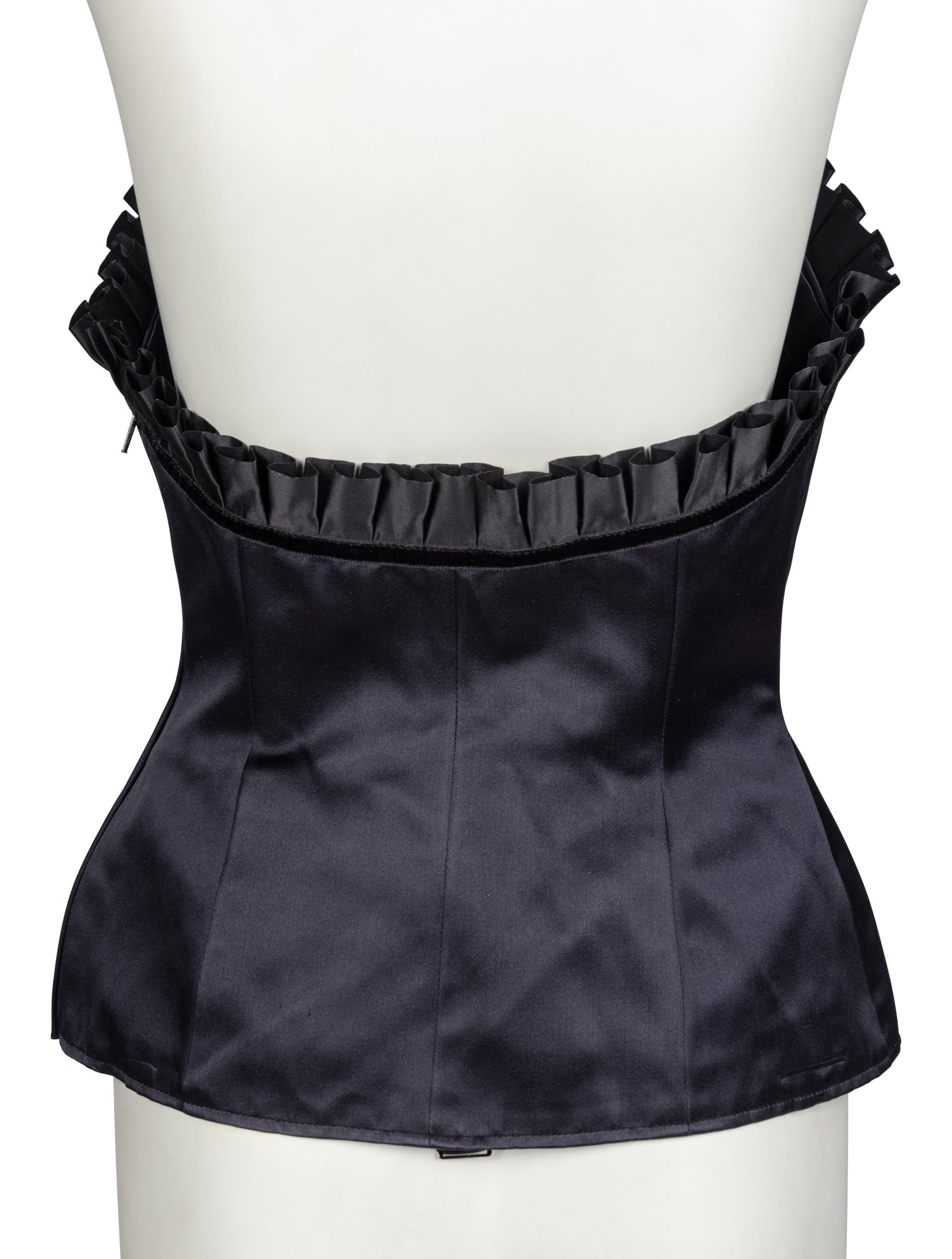 Yves Saint Laurent Rive Gauche, Tuxedo Pantsuit & Bustier