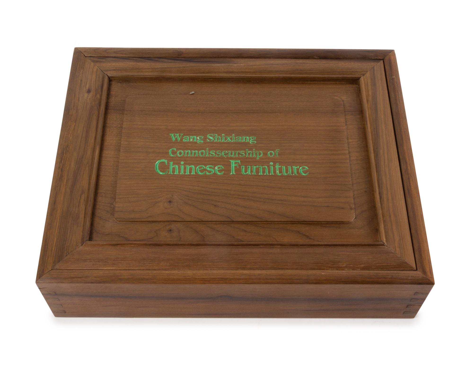 Wang, Shixiang, Connoisseurship of Chinese Furniture. Ming and Early Qing Dynasties — Hong Kong: Joint publishing for Art Media Resources, Ltd., 1990