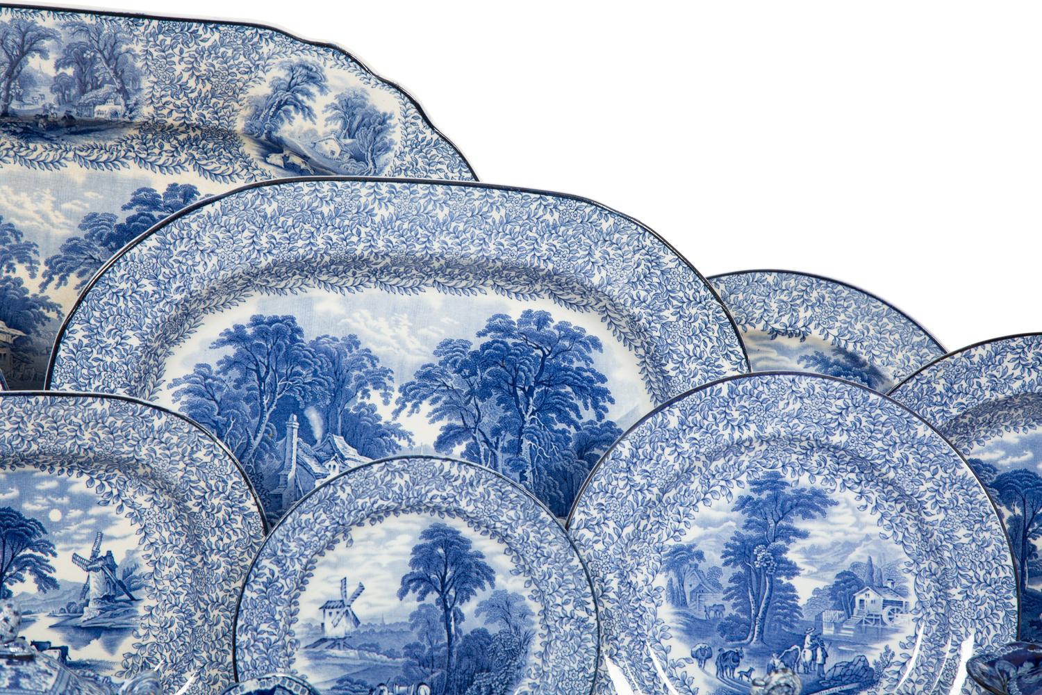 A J. Kent Fenton Ironstone Dinner Service