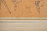 Three Figure Studies of a Clown