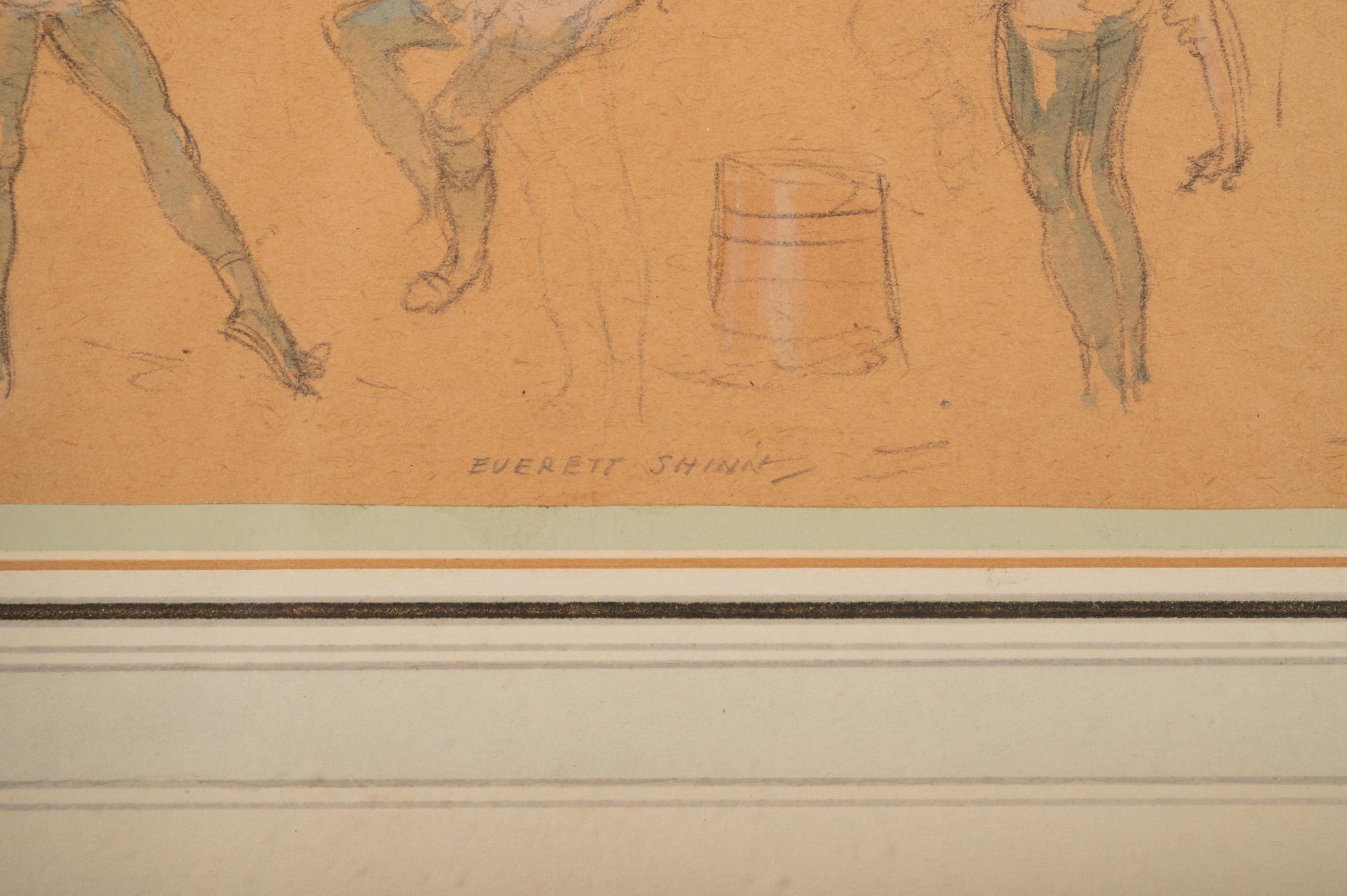 Three Figure Studies of a Clown