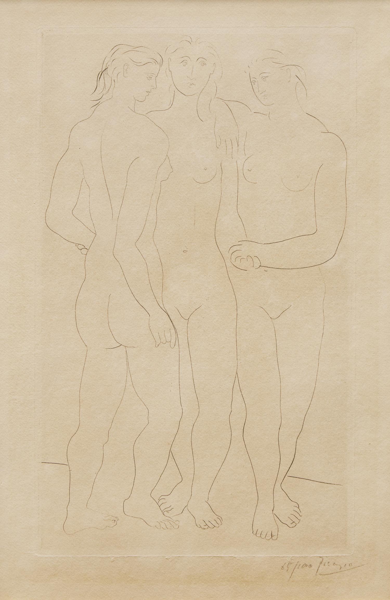 Les Trois Grâces II , 1923