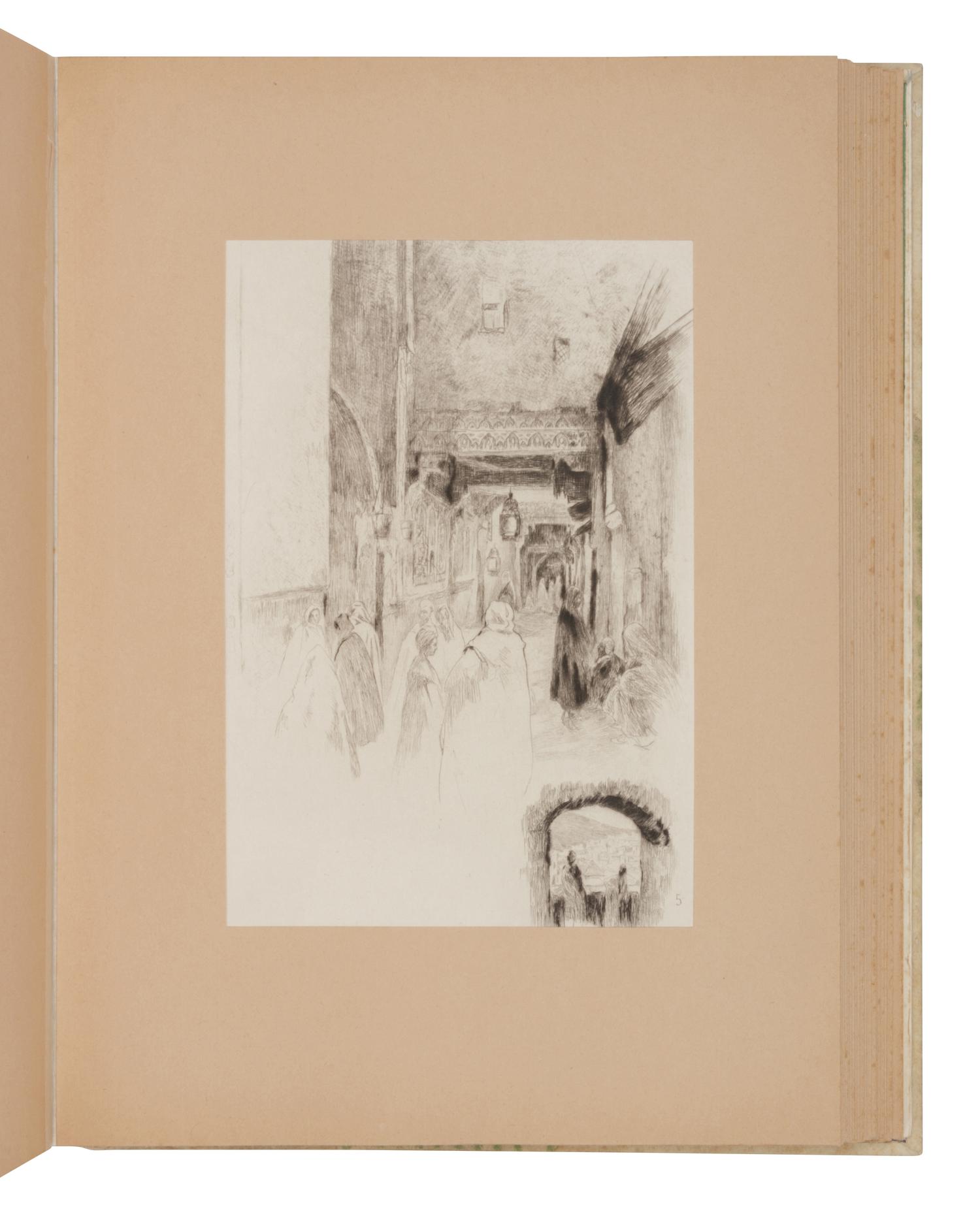 LE RICHE, Henri (1868-1944). Maroc 1932-1933. Carnet de voyage . Neuilly-Sur-Seine: Chez l'Auteur, 1933.