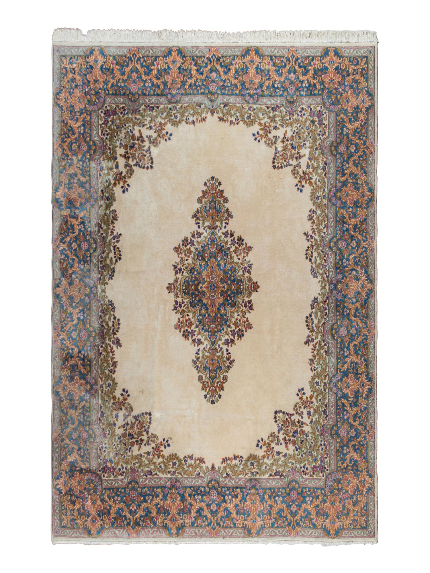 A Kirman Wool Rug
