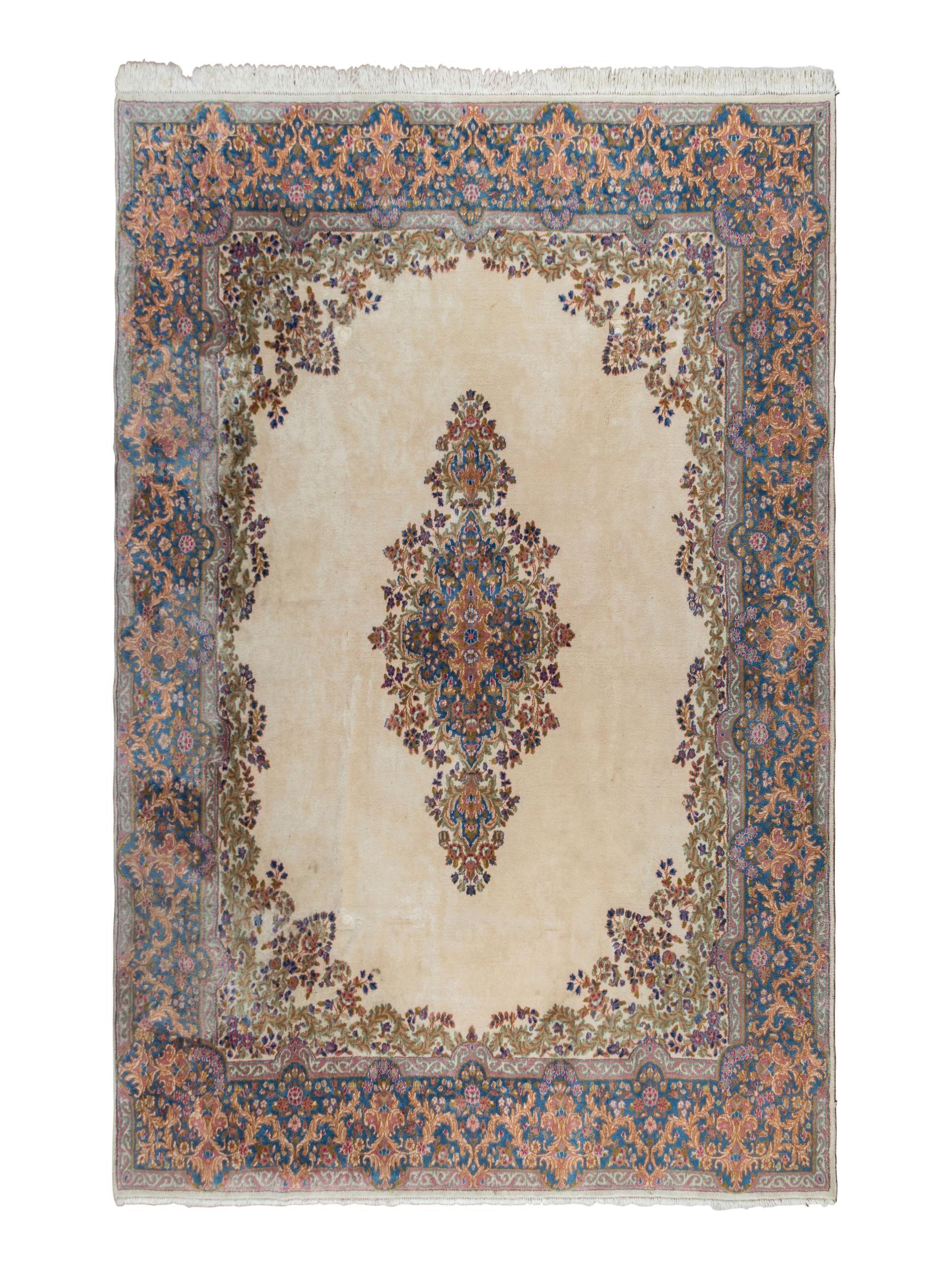 A Kirman Wool Rug
