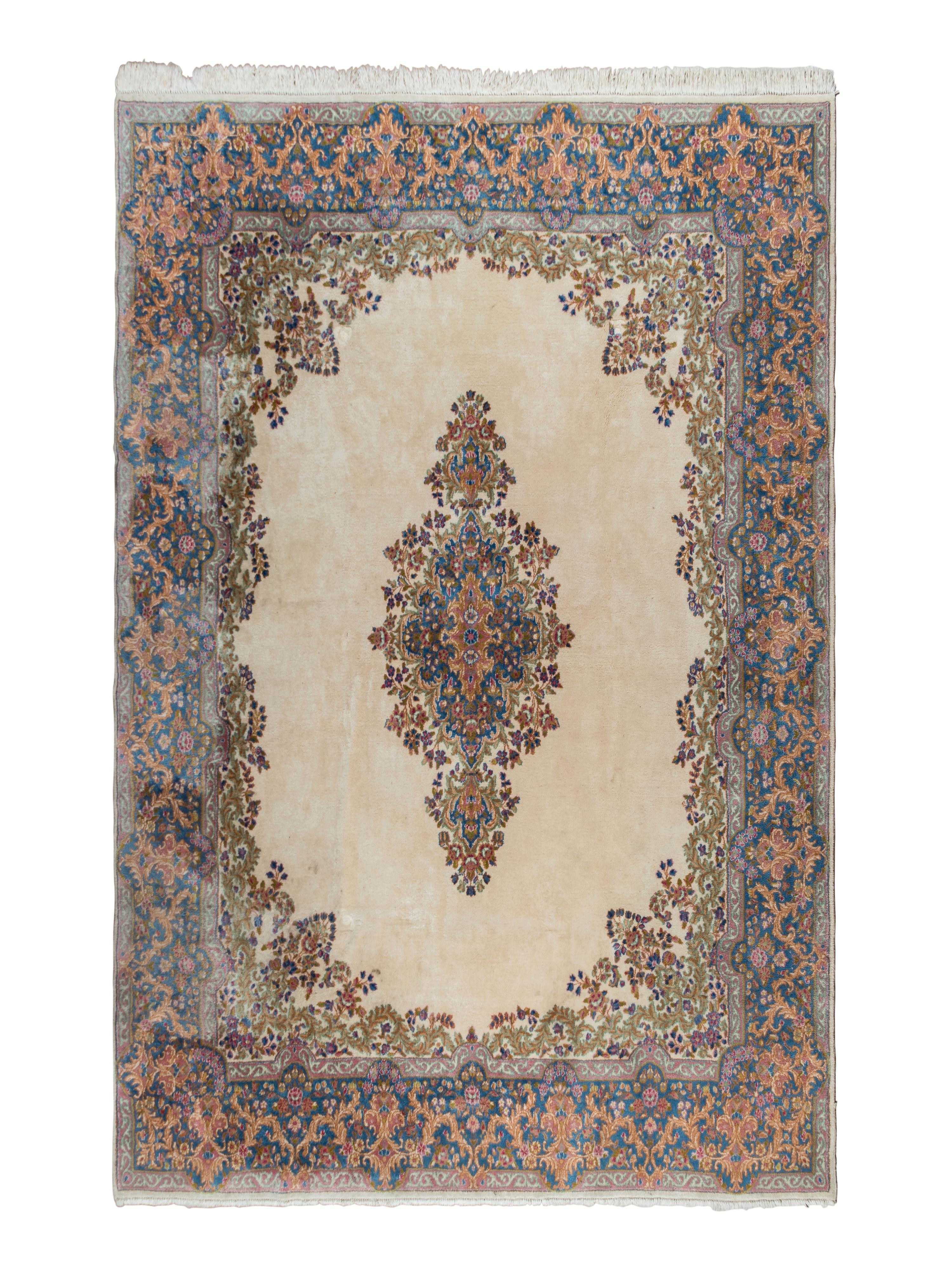 A Kirman Wool Rug