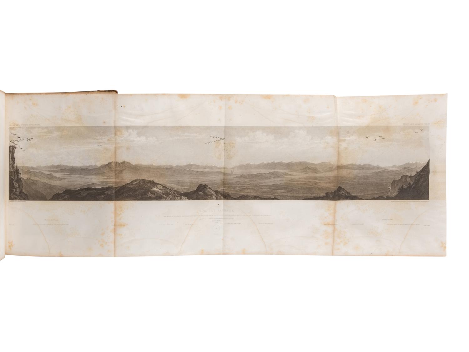 [REPORTS] -- Reports of Explorations and Surveys, to Ascertain the Most Practicable and Economical Route for a Railroad from the Mississippi River to the Pacific Ocean. Washington, D.C.: George W. Bowman, 1861.