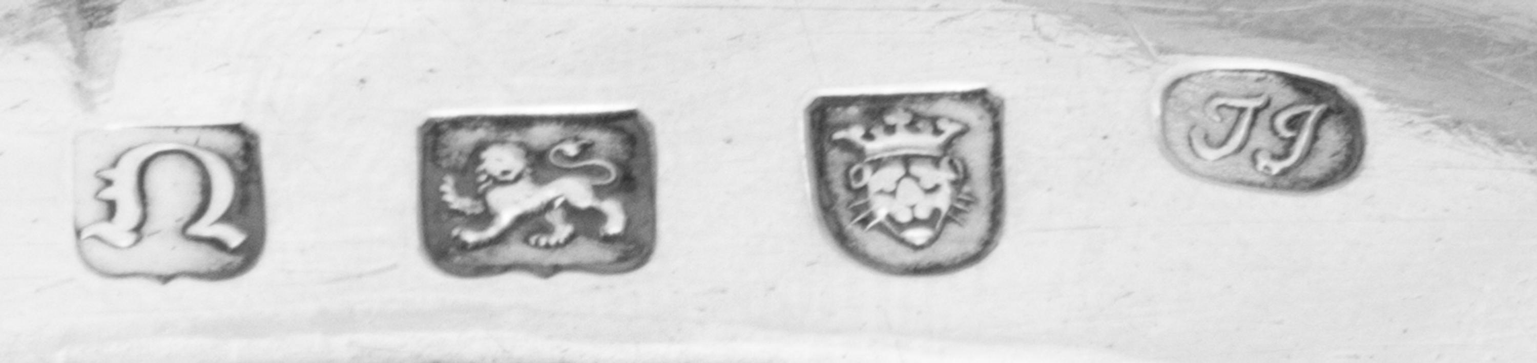 A Set of Twelve Irish George III Silver Dinner Plates, Robert Calderwood, Dublin, Circa 1762, each having an undulating gadrooned rim a
