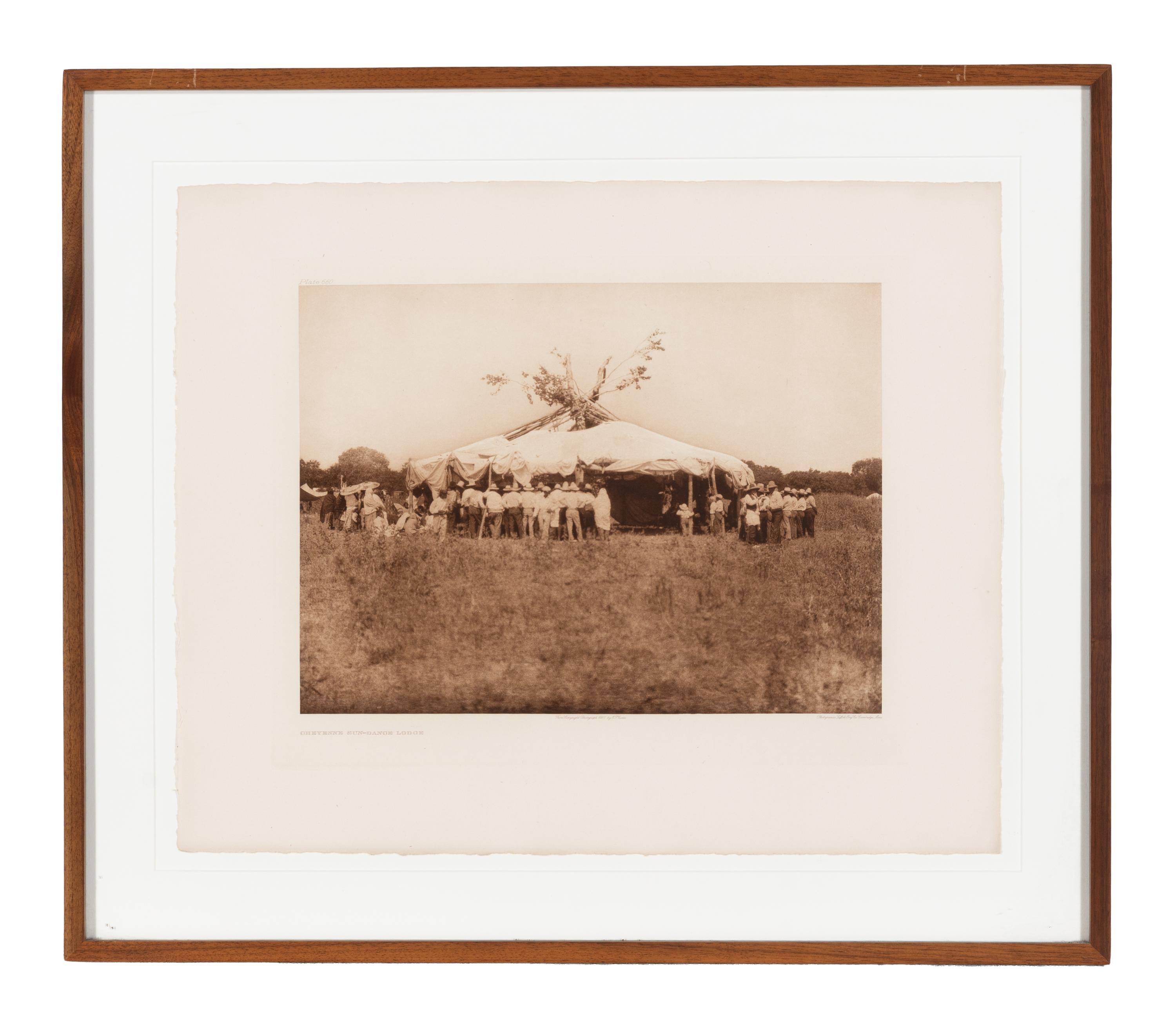 [Native American]. Curtis, Edward S. (1868-1952). A group of 6 large photogravures, comprising: