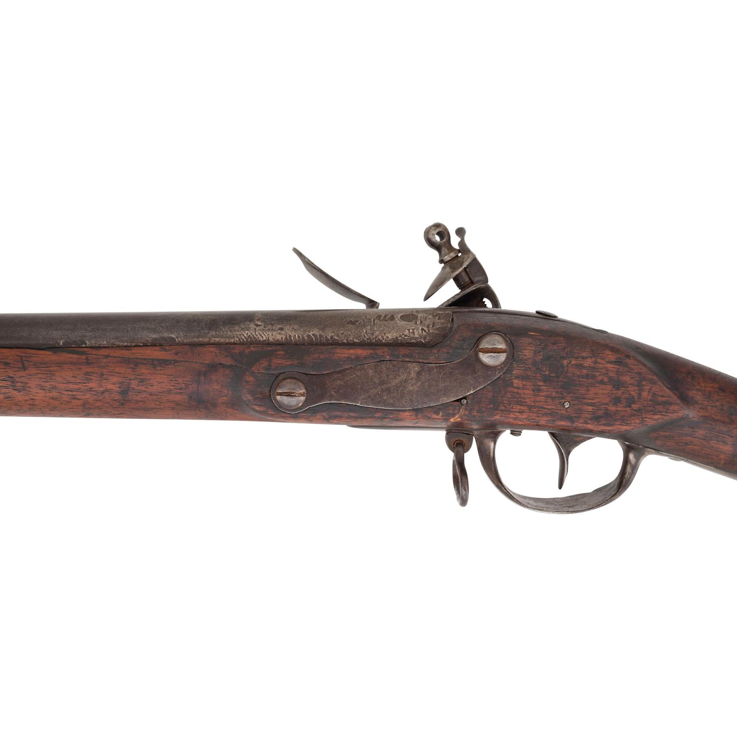 New Hampshire Surcharged U.S. Contract Model of 1808 Musket by J&C Barstow