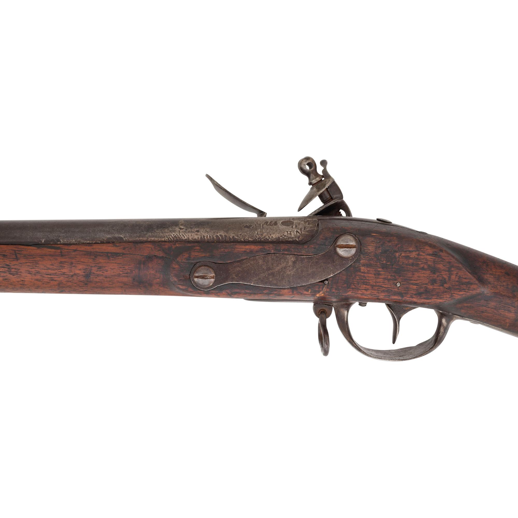 New Hampshire Surcharged U.S. Contract Model of 1808 Musket by J&C Barstow