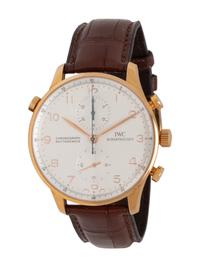 IWC, REF. 3712 18K ROSE GOLD 'PORTUGIESER' SPLIT-SECOND CHRONOGRAPH WATCH